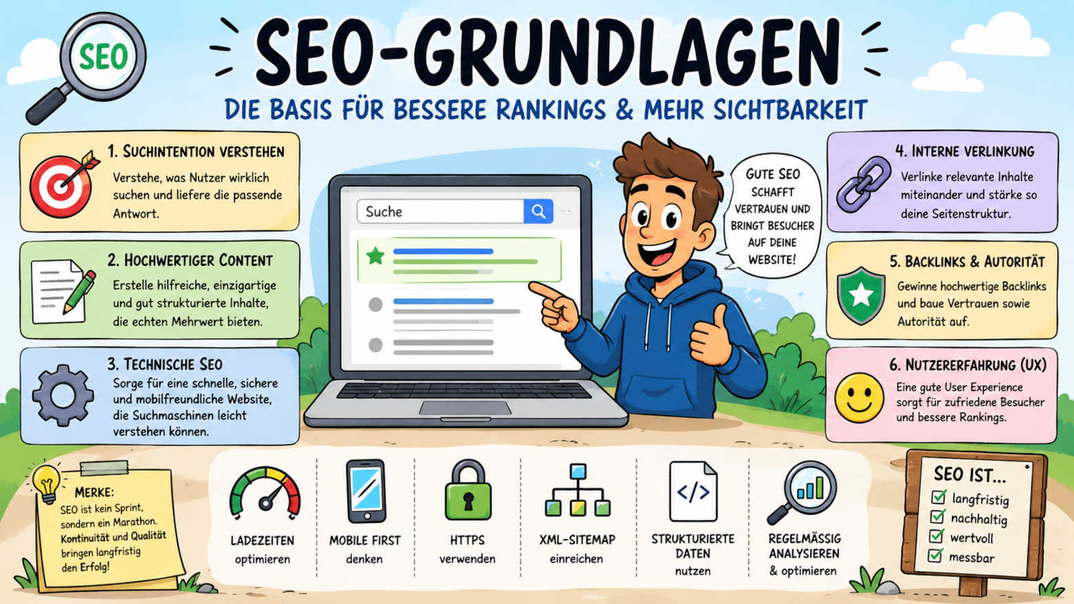Grundlagen der Suchmaschinenoptimierung: Der SEO-Leitfaden 2026 🚀