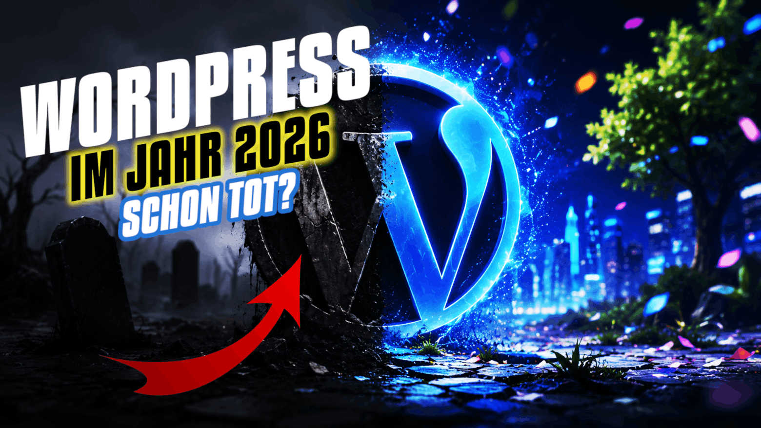 ❌ Ist WordPress am Ende? 😱 Die brutal ehrliche Antwort [YouTube]