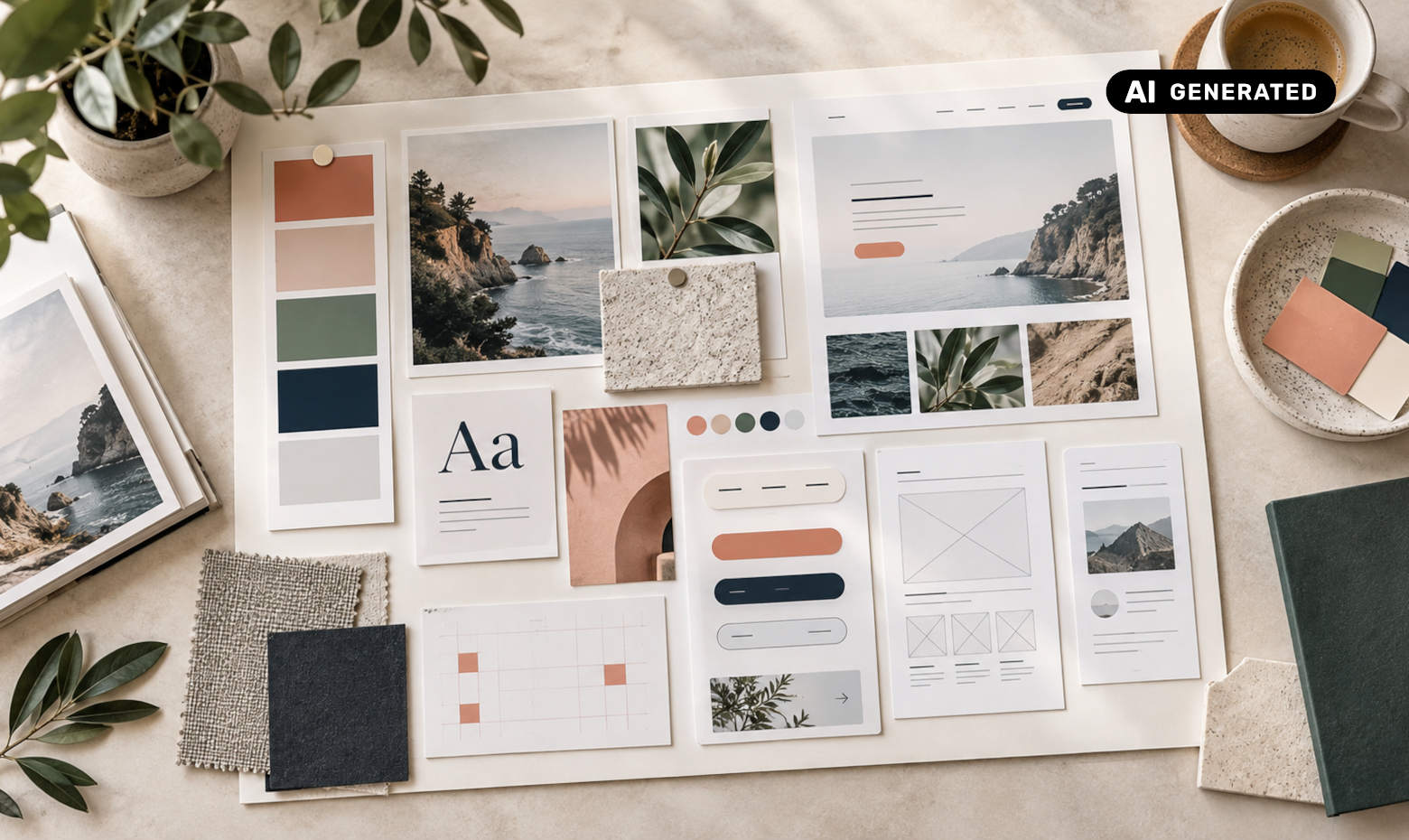 Was ist ein Moodboard im Webdesign? Ideen, Stimmungen und Stilwelten auf einen Blick